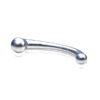 Kinky Monster dildo made of stainless steel curved 20cm