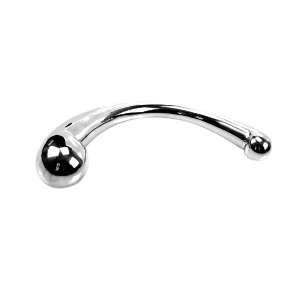 Kinky Monster dildo made of stainless steel curved 20cm