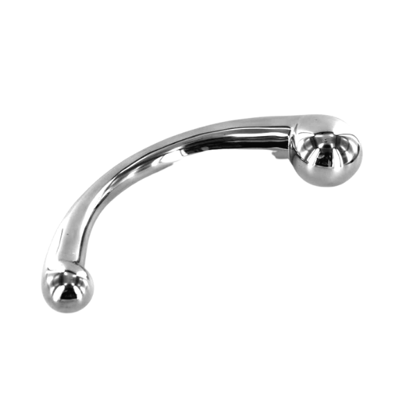 Kinky Monster dildo made of stainless steel curved 20cm