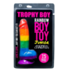 Andrew Christian TROPHY BOY Rainbow 19cm Boy Toy JUNIOR Dildo