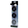 Sport Fucker Chubby Cockring 3-Pack Black