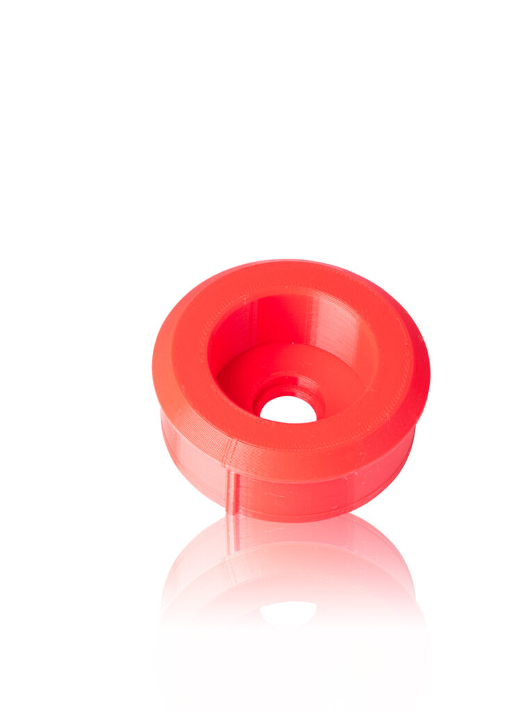 Insert Red for Large Round Poppers Bottles with Head Small for Banger Station by XTRM