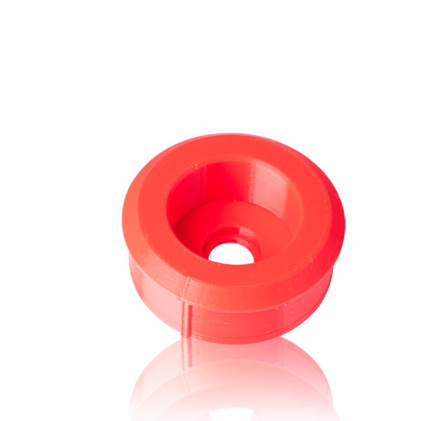 Insert Red for Large Round Poppers Bottles with Head Small for Banger Station by XTRM