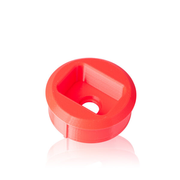 Insert Red for Large Square Poppers Bottles with Head Large for Banger Station by XTRM