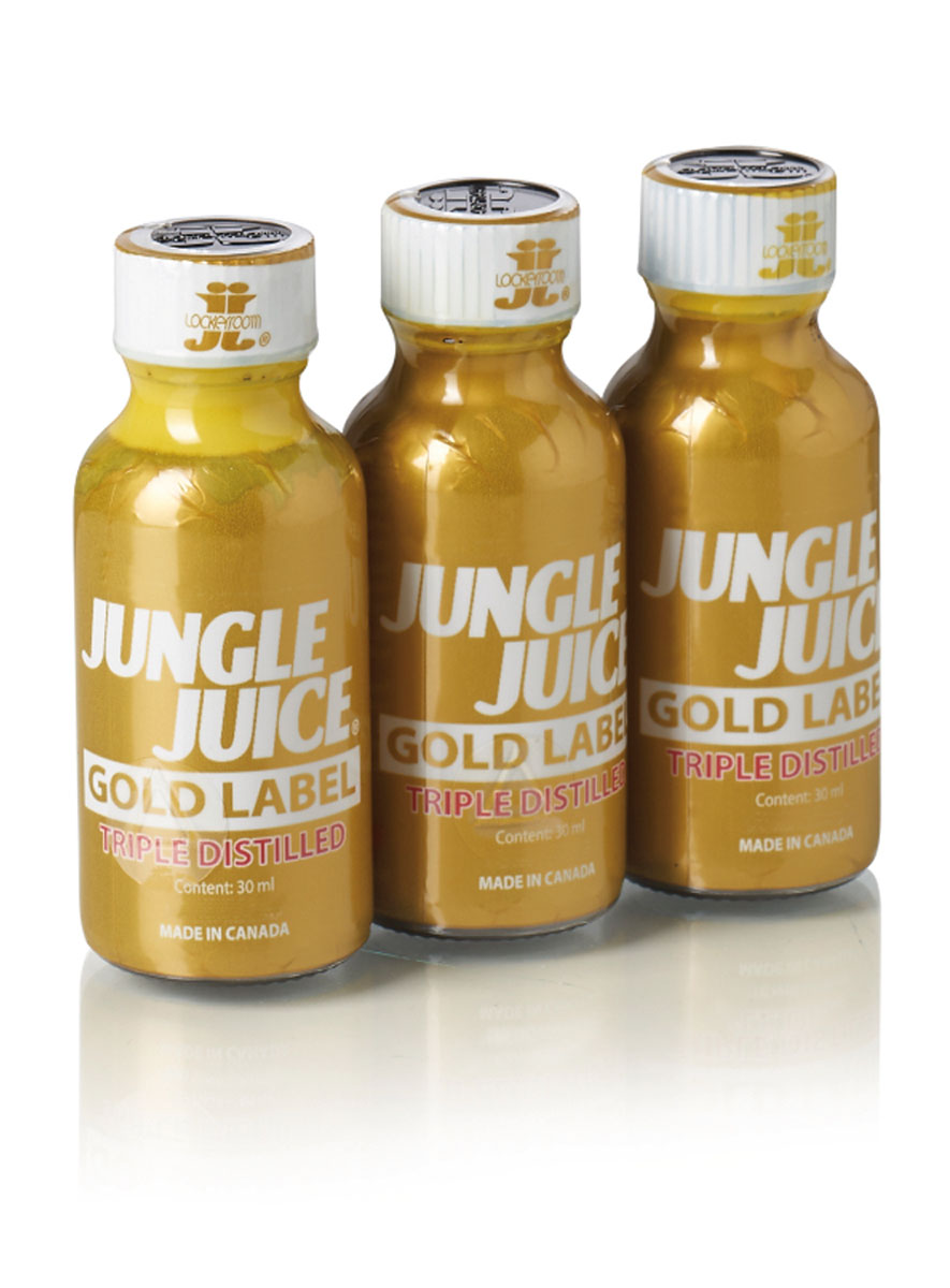Gold Coast Combo Jungle Juice Gold Triple Distilled 3x 30ml
