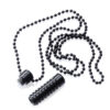 Poppers Inhaler with black chain