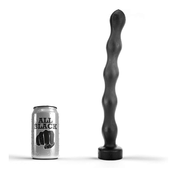 All Black 69 Black Anal Dildo 32 cm