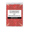 London condoms red with strawberry flavor - 1000 pieces