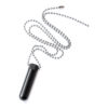 Poppers Inhaler Single Metal Black