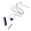 Poppers Inhaler Single Metal Black