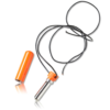 Poppers Inhaler Single Stainless Steel Orange