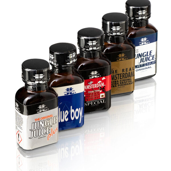 Poppers Retro Line Combo 5 bottles 25ml