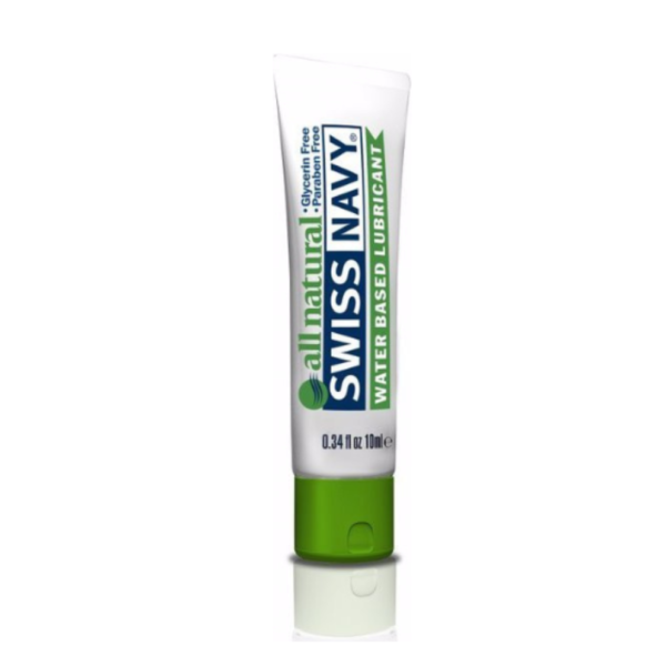 Swiss Navy All Natural water based lubricant 10ml