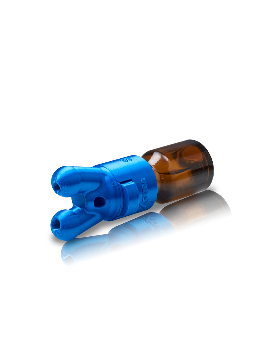 Sniff it Zürich-Combo! Zürich Poppers 24ml mit Poppers Booster Cap XTRM Double Small Blue LEAK PROOF