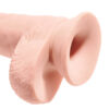 King Cock Triple Density Dildo Fat Cock with balls 25cm