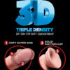 King Cock Triple Density Dildo Fat Cock with balls 25cm
