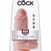 King Cock with Balls 23cm Chubby Dildo