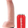 Pipedream King Cock With Balls - Squirti 9 inches natural