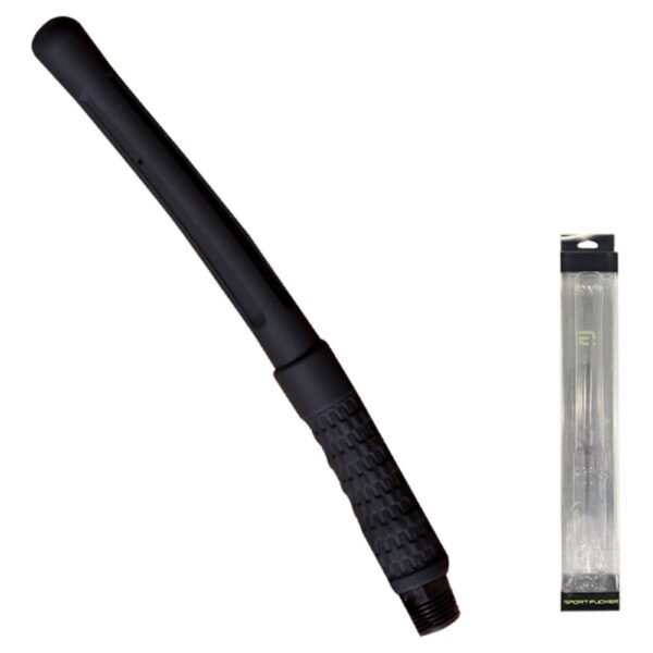 Sport Fucker Anal Shower Silicone PowerShot Nozzle - Black