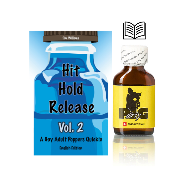 Dirty PIG Poppers 24ml incl. Paperback Hit Hold Release Vol. 2 – English edition