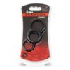 Cockring 3-Pack Black Titus Silicone Series – Packaging