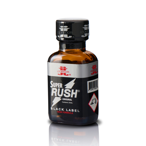 Super Rush Black Label Retro 25ml Poppers