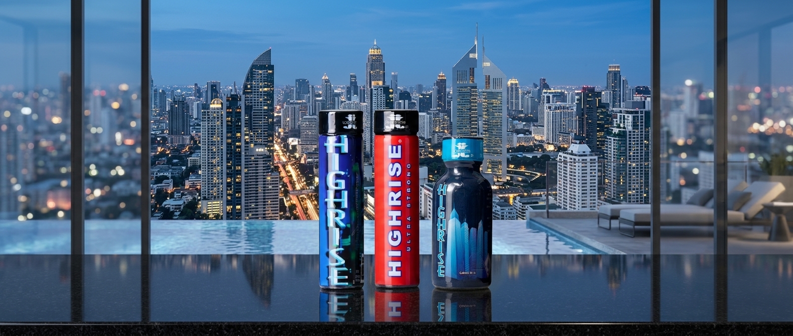 Highrise Poppers Banner