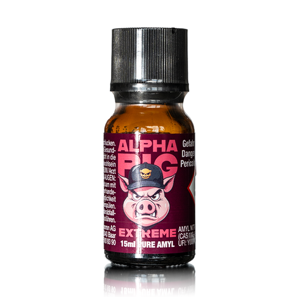 Alpha Pig Extreme 15ml – 90% Pure Amyl Poppers